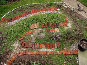 (main garden, from above)